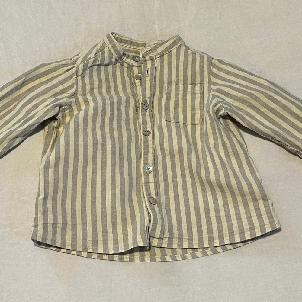 Rylee + Cru 12-18m button up long sleeve